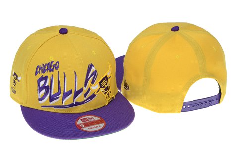 Chicago Bulls NBA Snapback Hat 60D10
